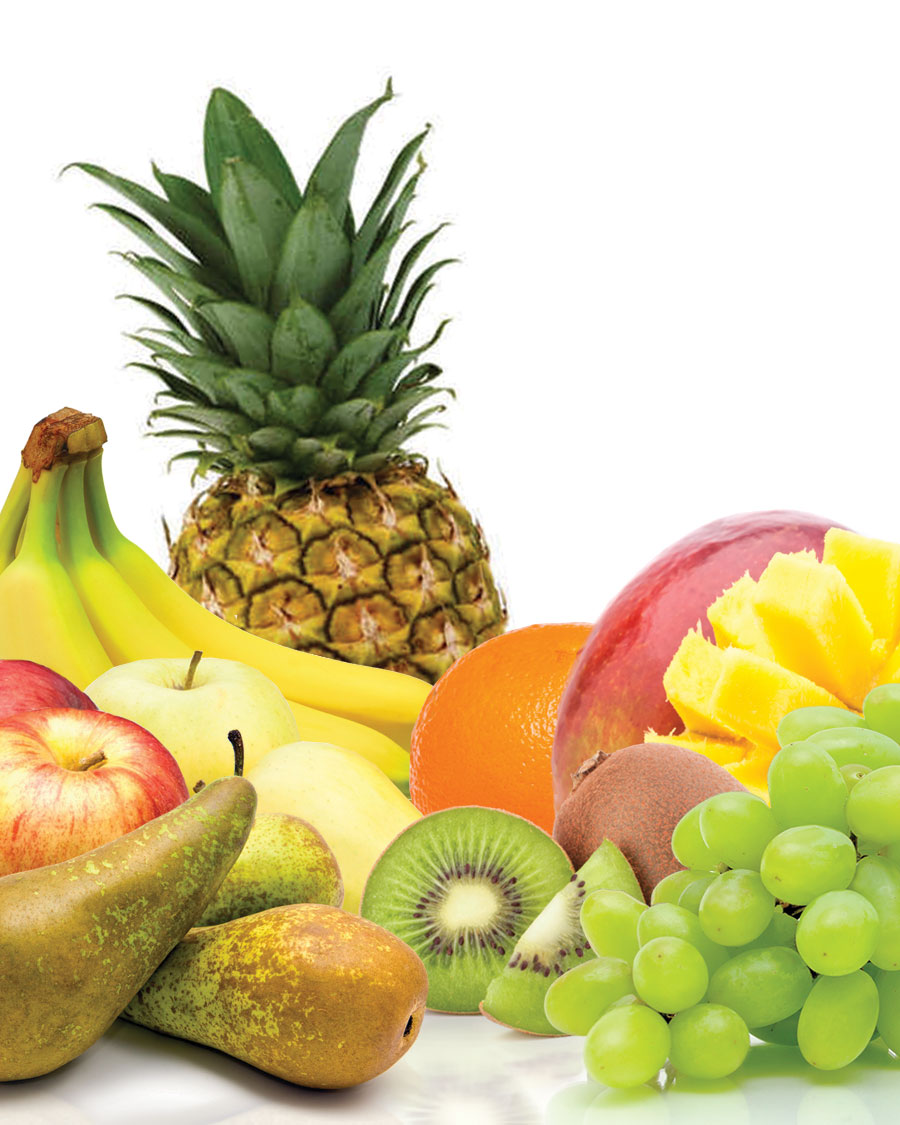 Organic fruits in XL Gift Box