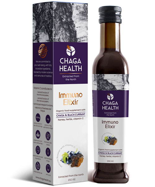 Immuno Eliksiir Chaga & Mustsõstar