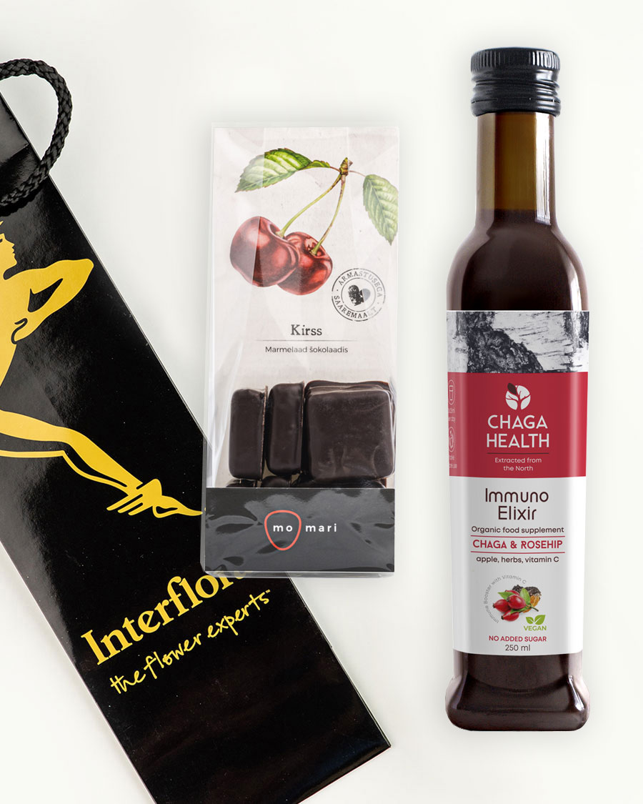 Chaga Immuno Elixir with Rosehip and blackcurrant marmalades